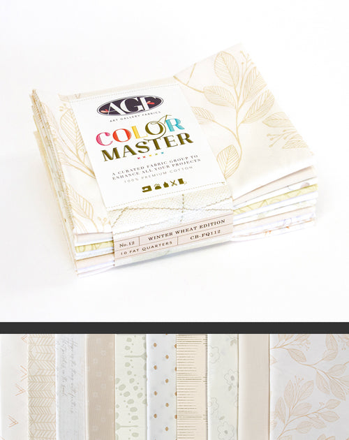 Winter Wheat Color Master 10 Fat Quarter Bundle from Art Gallery Fabrics