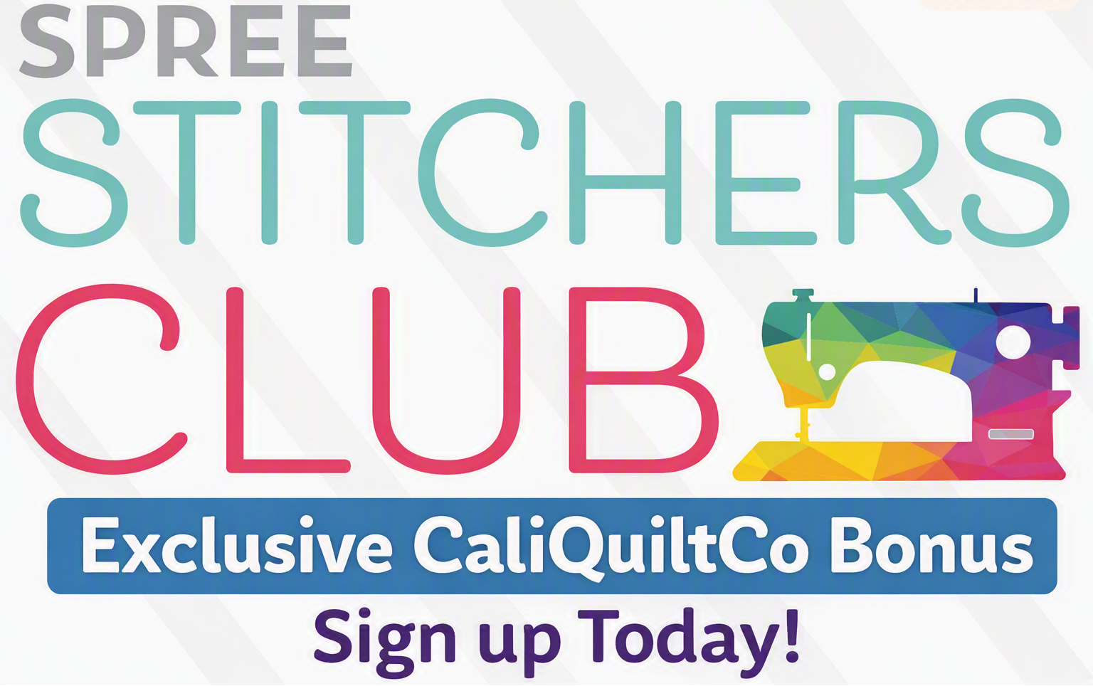 Bonus - 12 Months of OESD Spree Club Membership Embroidery Files - Free Bonus when you sign up or extend by Aug 29th