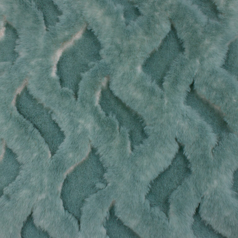 Minky -DISCONTINUED- Lux Snuggle Cora Whispy AGAVE From EZ Fabric