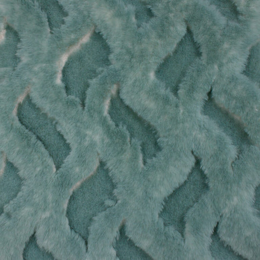 Minky -DISCONTINUED- Lux Snuggle Cora Whispy AGAVE From EZ Fabric