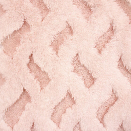 Minky -DISCONTINUED- Lux Snuggle Cora Whispy PEONY From EZ Fabric