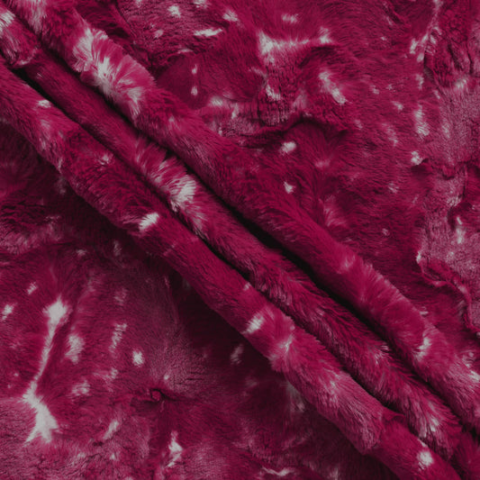 Minky- Luxe Cuddle Doe Snuggle MERLOT from EZ Fabrics