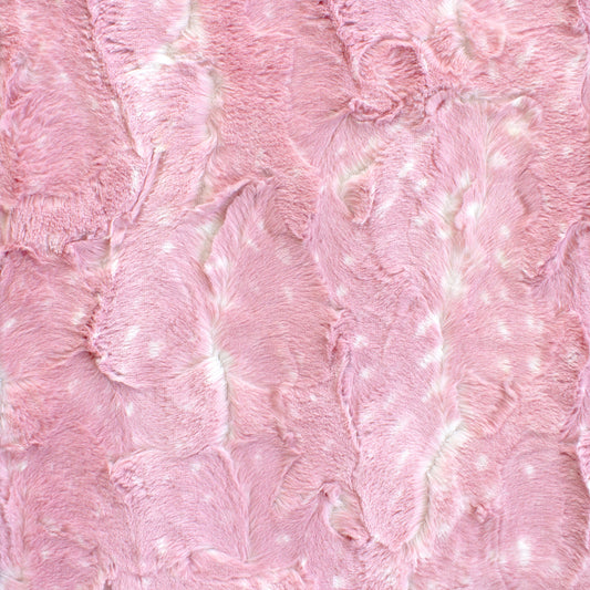 Minky- Luxe Cuddle Doe Snuggle ROSEWATER from EZ Fabrics