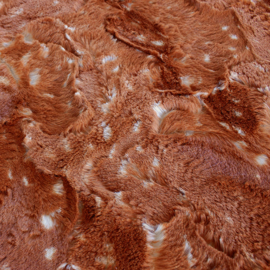 Minky- Luxe Cuddle Doe Snuggle SPICE from EZ Fabrics