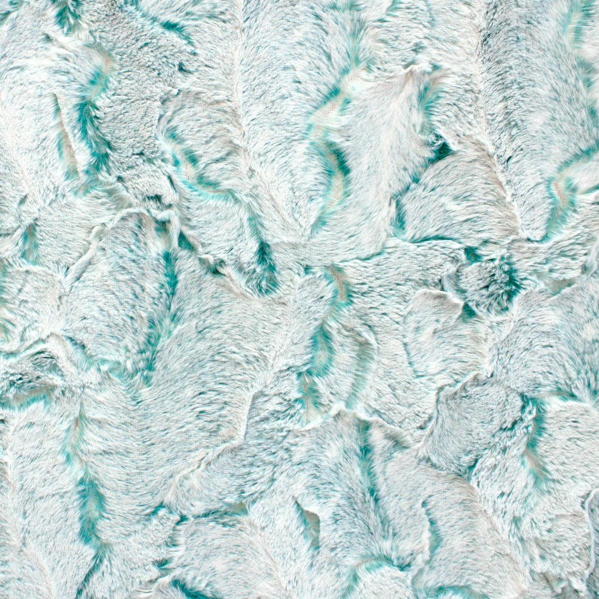 Minky- Luxe Cuddle Dusted Doe Snuggle Luxury Frosted DEEP TEAL from EZ Fabrics
