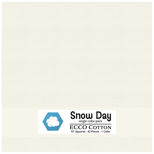 Layer Cake - Snow Day Stack Pack - 42 pieces of 10"x10" Squares