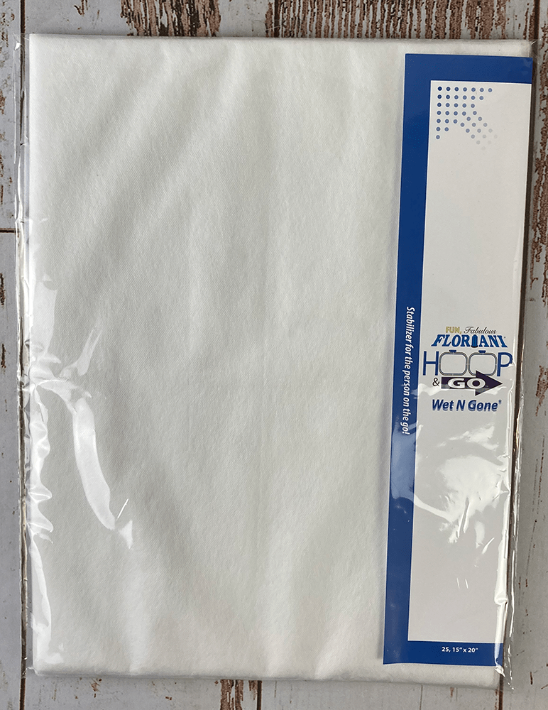 Floriani Hoop N Go 15" Wet N Gone -FWG 15"x20" - 25 PK