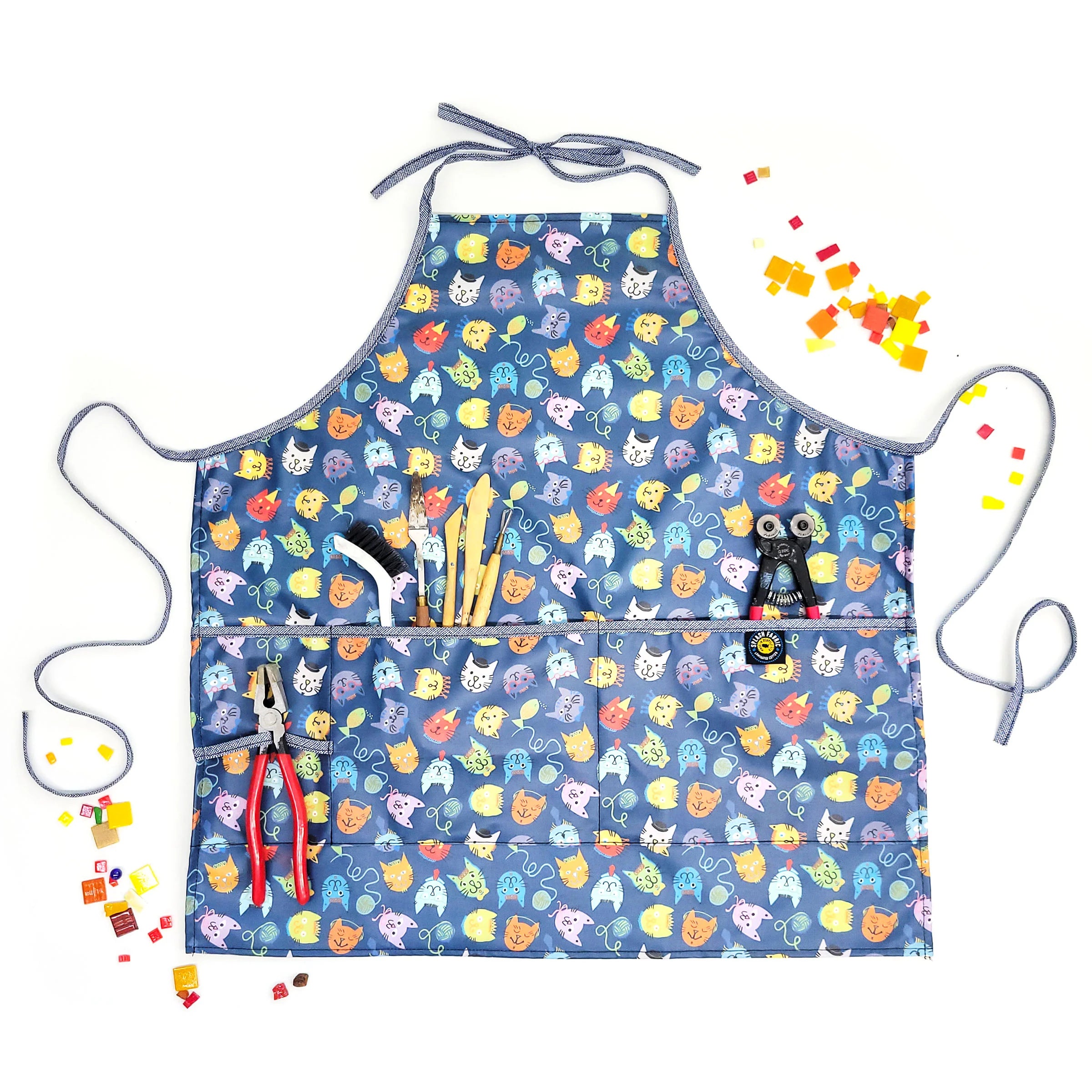 Splash Fabric Apron with Judy Donovan