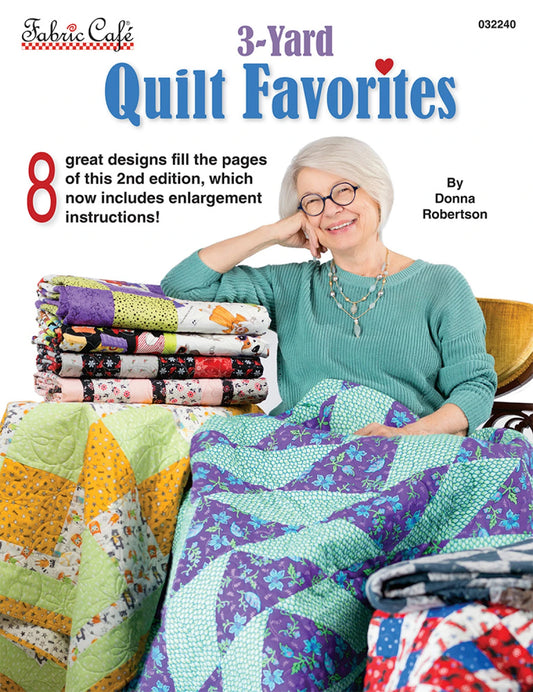 3 Yard Quilt Book - 3 Yard Quilt Favorites From Fabric Cafe