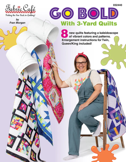 3 Yard Quilt Book - Go Bold With 3-Yard Quilts from Fabric Cafe