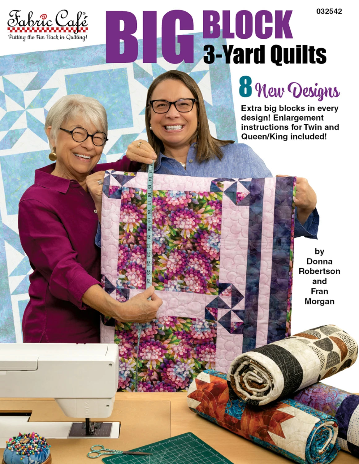 3 Yard Quilt Book - Big Block 3-Yard Quilts from Fabric Cafe
