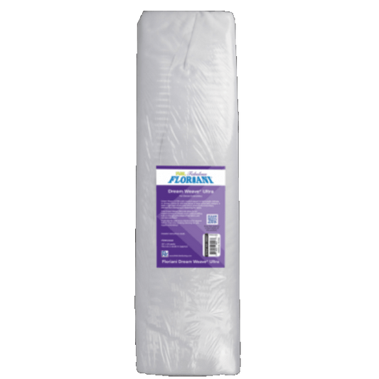 Floriani Dream Weave (Fusible) White 30" x 25 yds