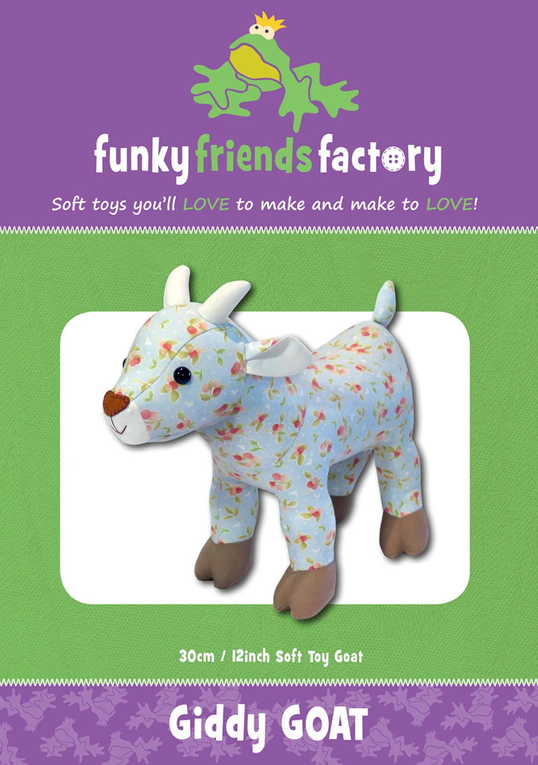 Funky Friends Pattern - Giddy Goat