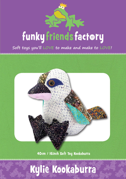 Funky Friends Pattern - Kylie Kookaburra