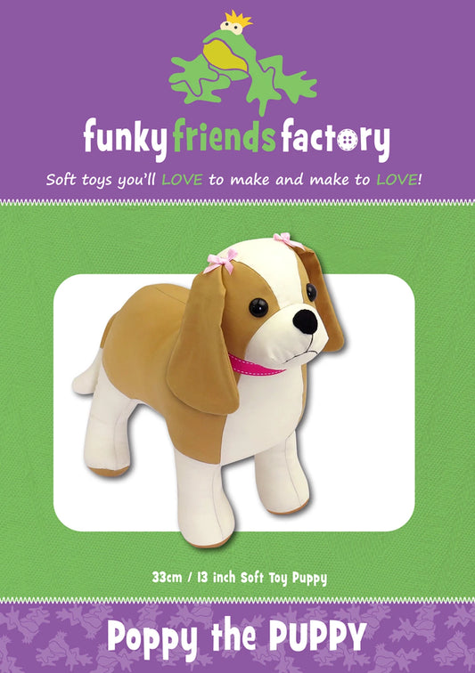 Funky Friends Pattern - Poppy The Puppy