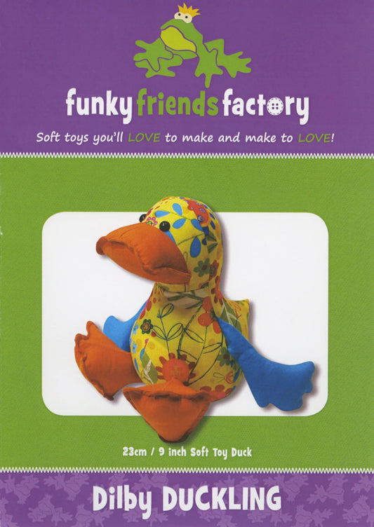 Funky Friends Pattern - Dilby Duck