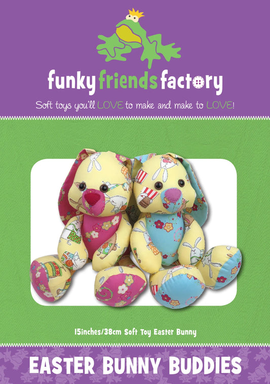 Funky Friends Pattern - Easter Bunny Buddies