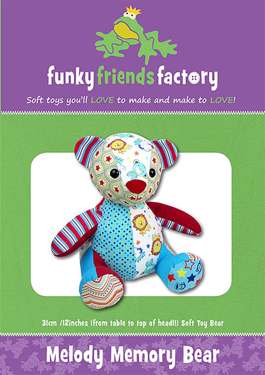 Funky Friends Pattern - Melody Memory Bear