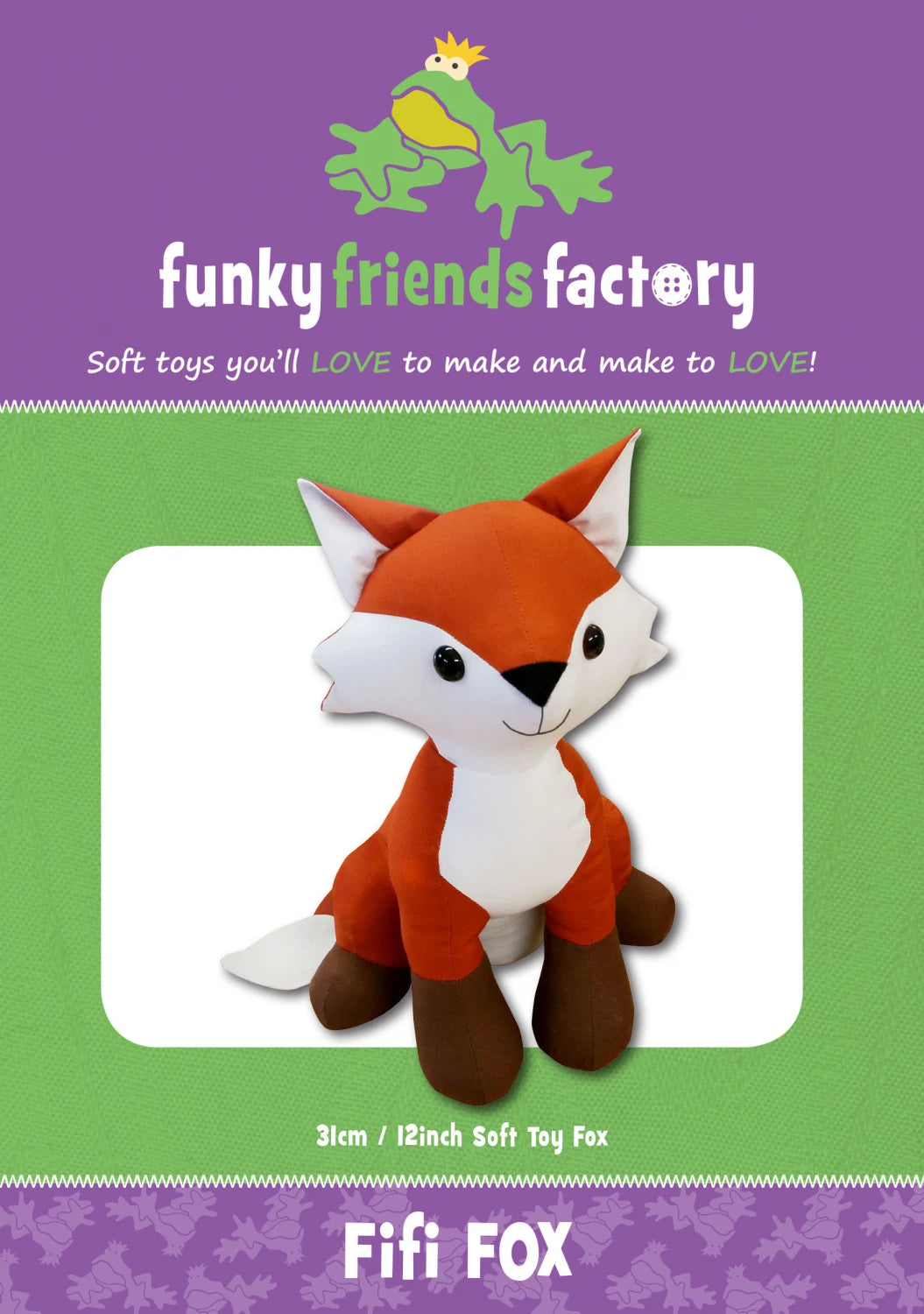 Funky Friends Pattern - Fifi Fox
