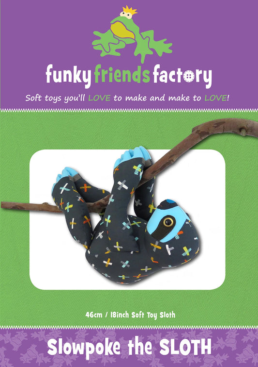 Funky Friends Pattern - Slowpoke The Sloth