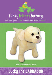 Funky Friends Pattern - Lucky The Labrador