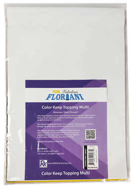 Floriani Color Keep Topping MULTI PK 54" x 1/4 yd (all 5 colors)