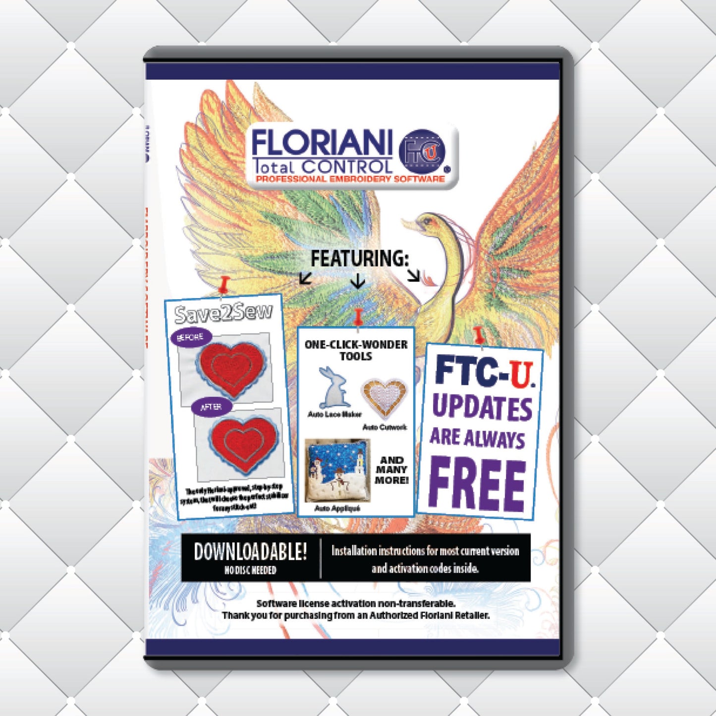 FTCU Software from Floriani INCLUDES Classes