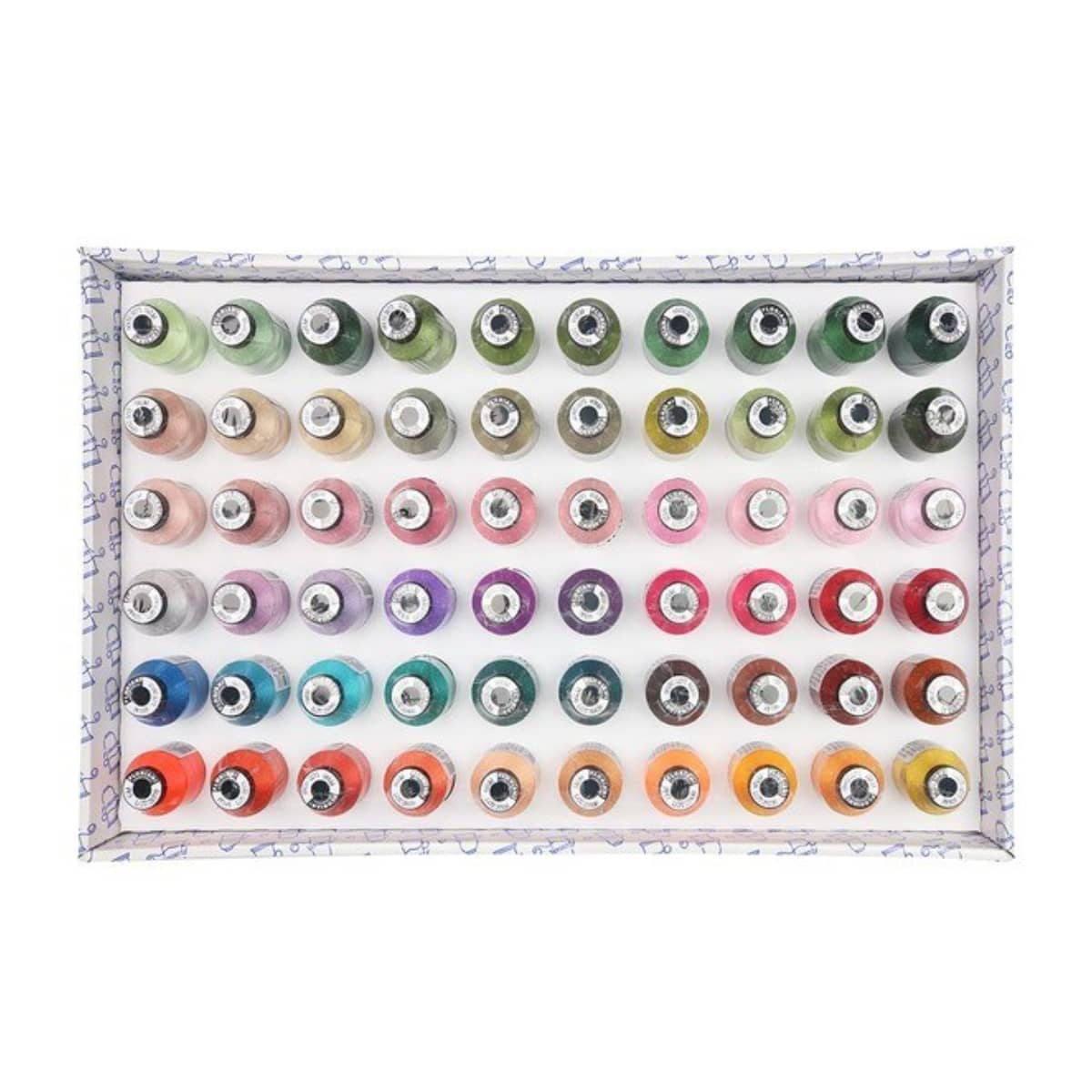 Floriani 60 Thread Set - 40 Weight Polyester -  60 Spools