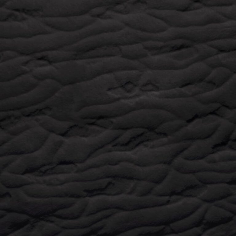 Minky -Lux Snuggle Four Seasons BLACK From EZ Fabric