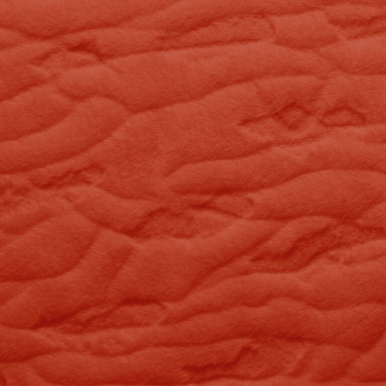 Minky -Lux Snuggle Four Seasons MECCA ORANGE From EZ Fabric