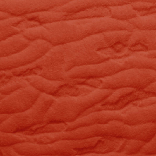 Minky -Lux Snuggle Four Seasons MECCA ORANGE From EZ Fabric