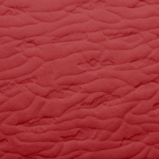 Minky -Lux Snuggle Four Seasons RED From EZ Fabric