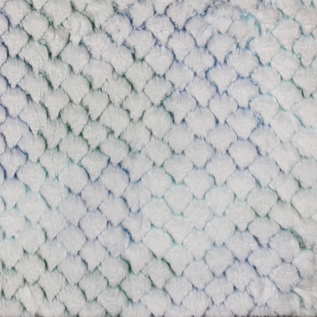 Minky -Lux Snuggle Frosted Tie Dye Modo in BABY BLUE & AGAVE