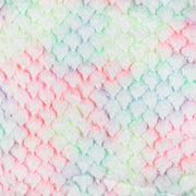 Minky -Lux Snuggle Frosted Tie Dye Modo in PASTEL NEON PINK & PASTEL NEON YELLOW