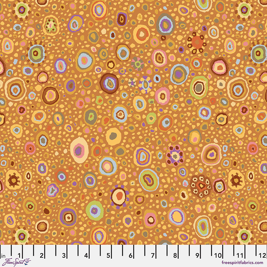 Kaffe Fassett Fabrics - Roman Glass - Gold  From FreeSpirit Fabrics