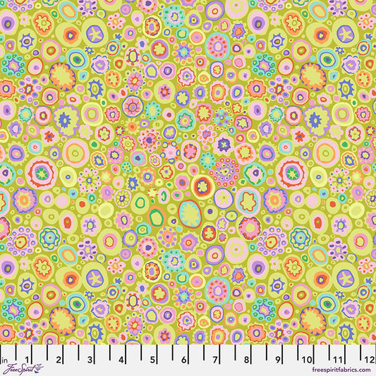 Kaffe Fassett Fabrics - Paperweight - Lime  From FreeSpirit Fabrics