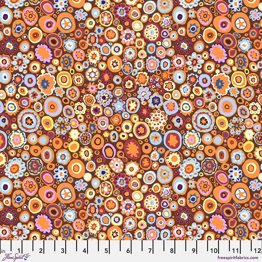 Kaffe Fassett Fabrics - Paperweight - Pumpkin  From FreeSpirit Fabrics