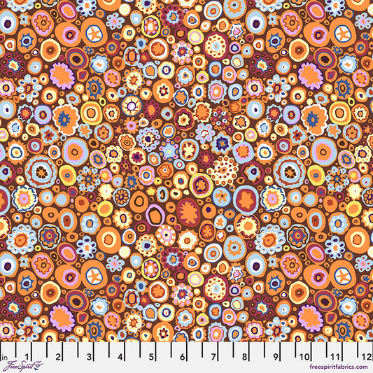 Kaffe Fassett Fabrics - Paperweight - Pumpkin  From FreeSpirit Fabrics