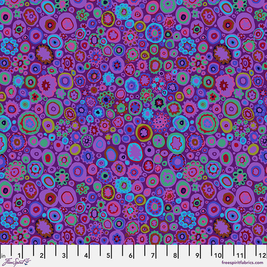 Kaffe Fassett Fabrics - Paperweight - Purple  From FreeSpirit Fabrics