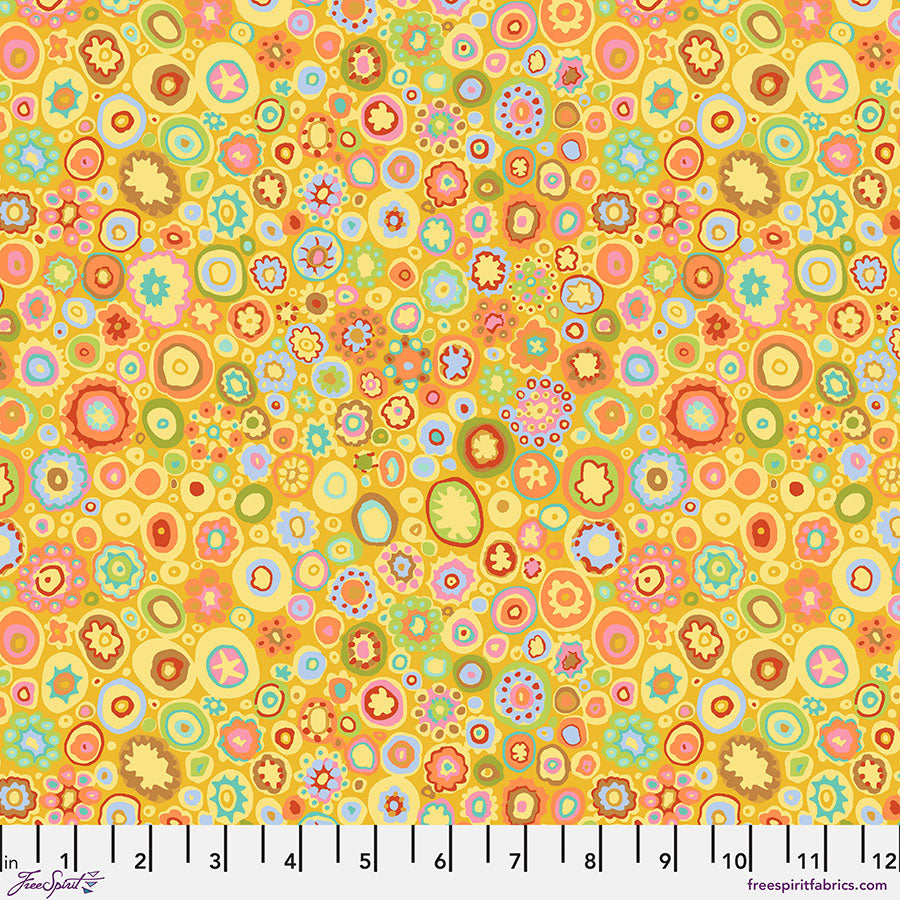 Kaffe Fassett Fabrics - Paperweight - Yellow  From FreeSpirit Fabrics