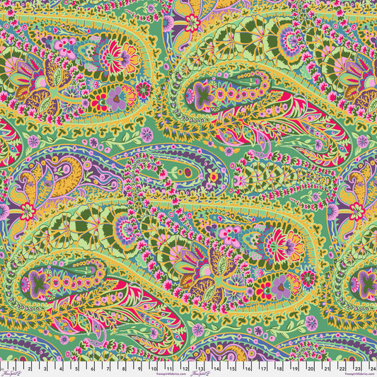 Kaffe Fassett Fabrics - Paisley Jungle - Green  From FreeSpirit Fabrics