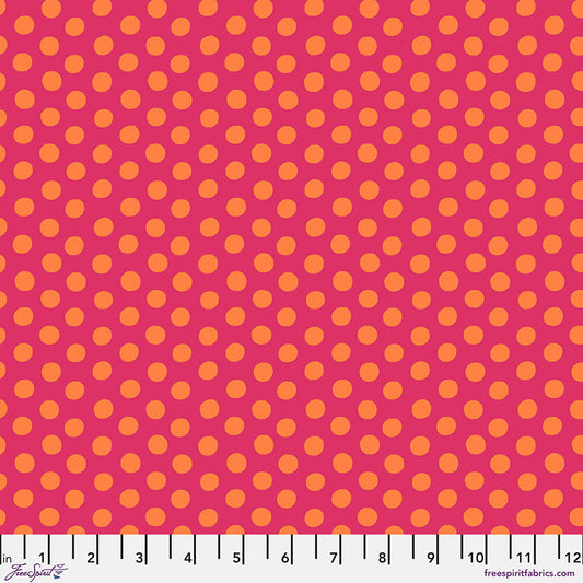 Kaffe Fassett Fabrics - Spot - Fuchsia  From FreeSpirit Fabrics