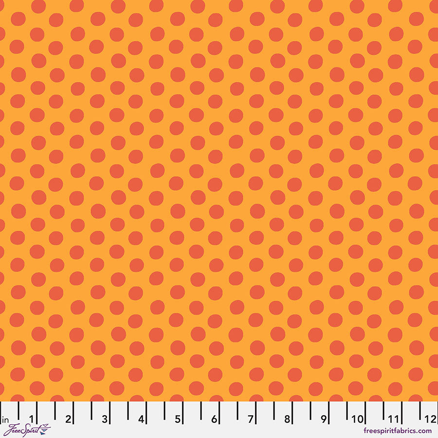 Kaffe Fassett Fabrics - Spot - Gold  From FreeSpirit Fabrics