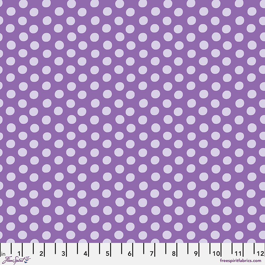 Kaffe Fassett Fabrics - Spot - Grape  From FreeSpirit Fabrics