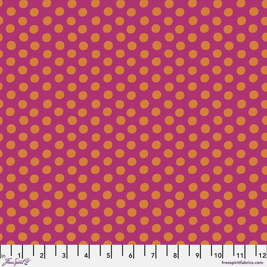 Kaffe Fassett Fabrics - Spot - Magenta  From FreeSpirit Fabrics