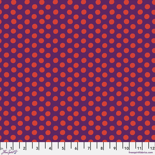 Kaffe Fassett Fabrics - Spot - Purple  From FreeSpirit Fabrics