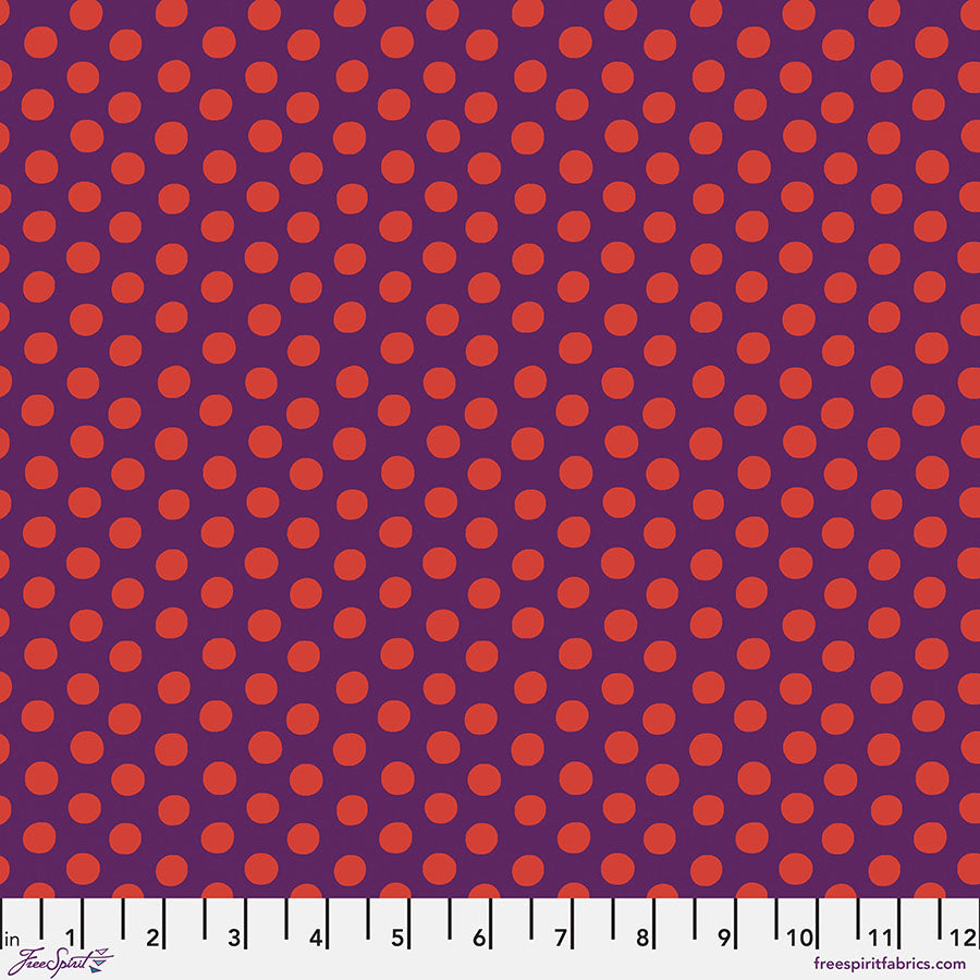 Kaffe Fassett Fabrics - Spot - Purple  From FreeSpirit Fabrics