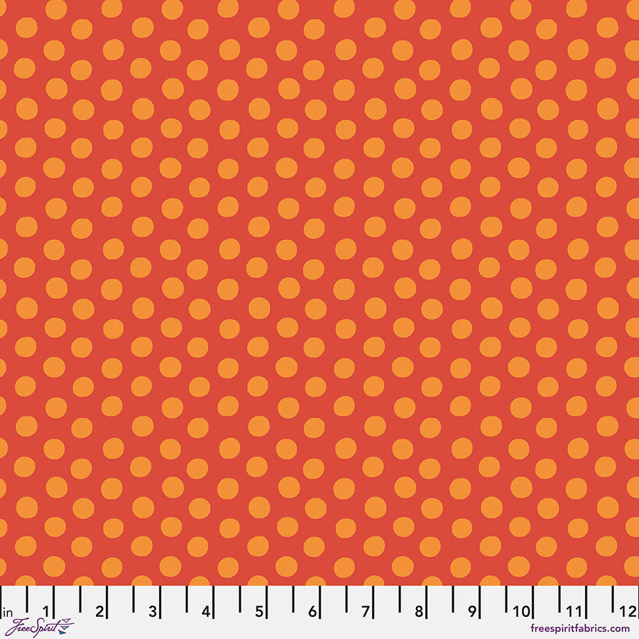 Kaffe Fassett Fabrics - Spot - Red  From FreeSpirit Fabrics