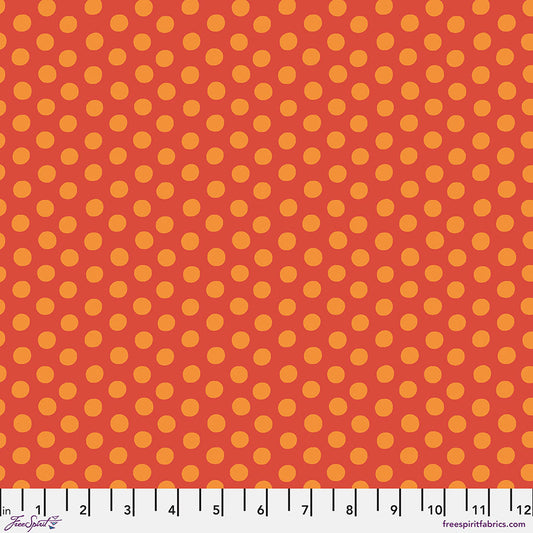 Kaffe Fassett Fabrics - Spot - Red  From FreeSpirit Fabrics