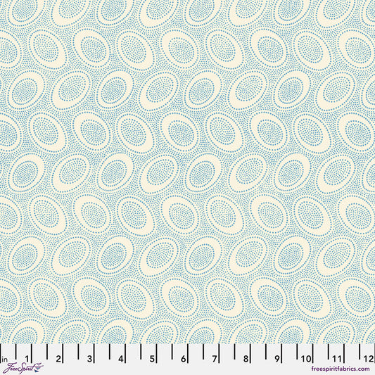 Kaffe Fassett Fabrics - Aboriginal Dot - Cream  From FreeSpirit Fabrics